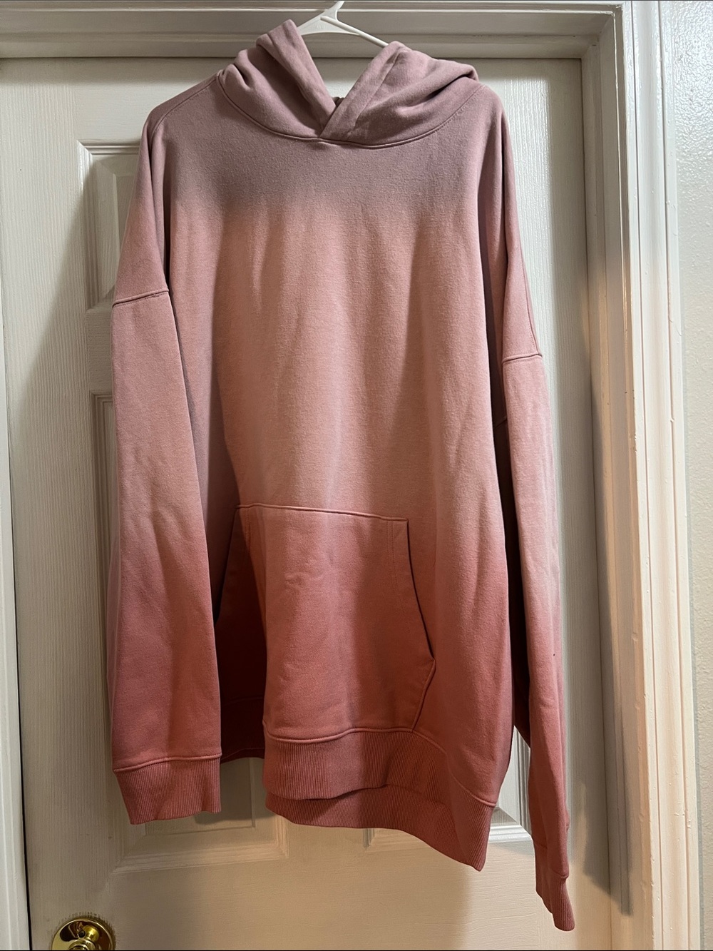 No Boundaries Pink Ombre Crewneck Hoodie